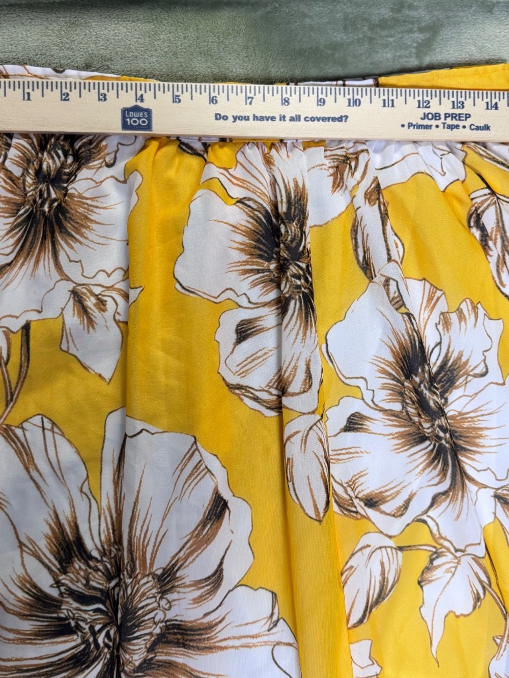 Maxi Skirt Flowy A Line Oversized Floral Vacation Resort Summer Coastal - Picture 8 of 9